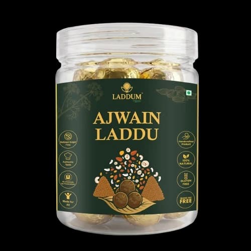 Ajwain Laddu jar
