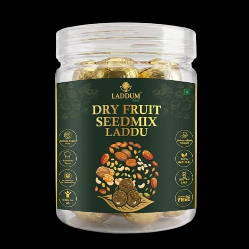 Dry Fruits Seedmix Laddu jar