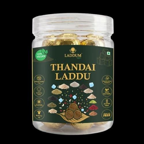 Thandai Laddu jar