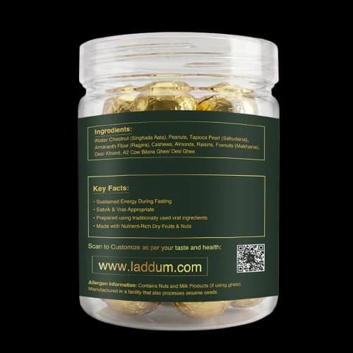 Vrat Laddu jar label, panel 2